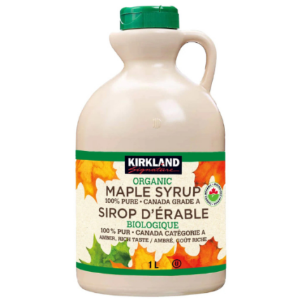 Kirkland Signature Organic Maple Syrup 1L