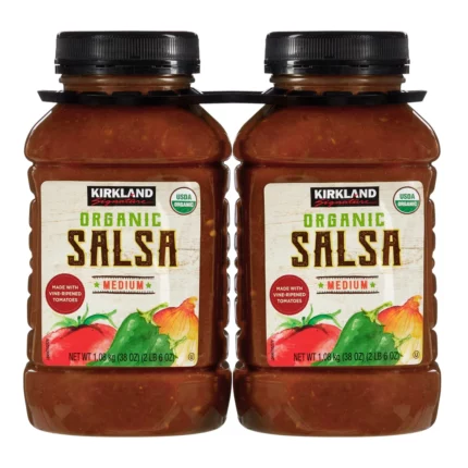 Kirkland Signature, salsa orgánica, mediana, 38 oz, 2 unidades | importado de USA