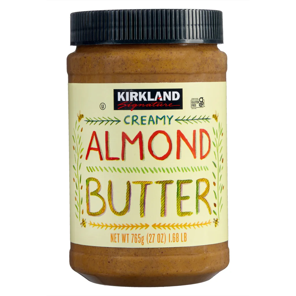Mantequilla de almendras cremosa exclusiva de Kirkland, 27 oz | importado de USA