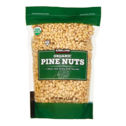 Nueces de pino orgánicas exclusivas de Kirkland, 1,5 libras | Importado de USA