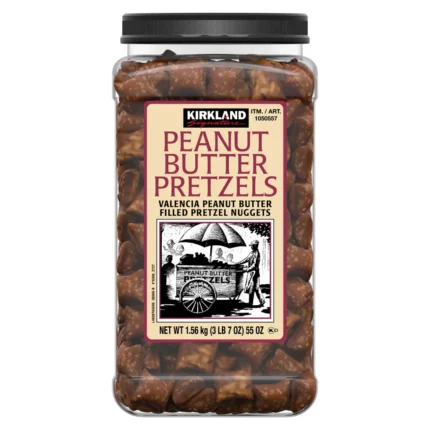 Nuggets de pretzel rellenos de mantequilla de maní Kirkland Signature, 55 oz | importado de USA