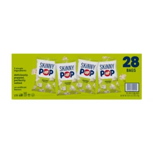 Palomitas de maíz Skinny Pop, 0.65 oz, 28 unidades importados de usa