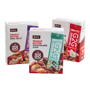G2G Protein Bar Variety 3-pack 24 Total Bars