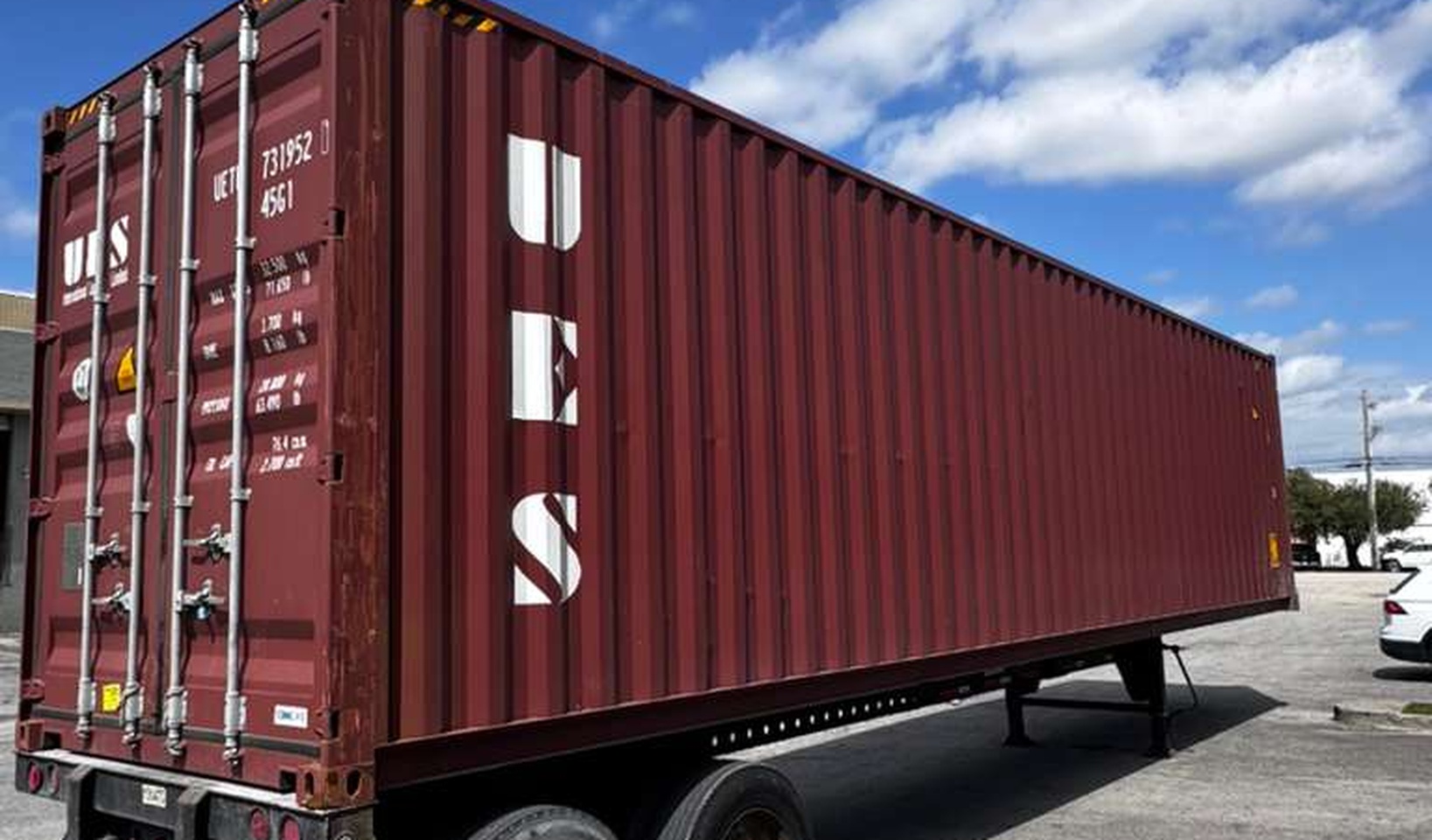 Contenedor de carga internacional TLLD USA